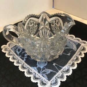 Vintage Crystal Creamer Completer Piece